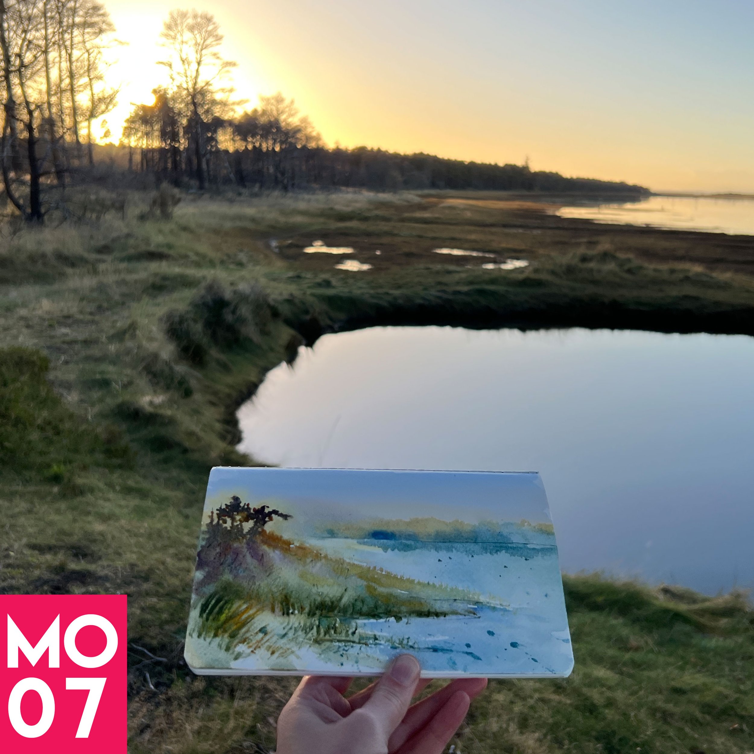 Moray Coast Ep. 07 Trail Notes – Culbin Forest (15 miles) | Sketching Scotland